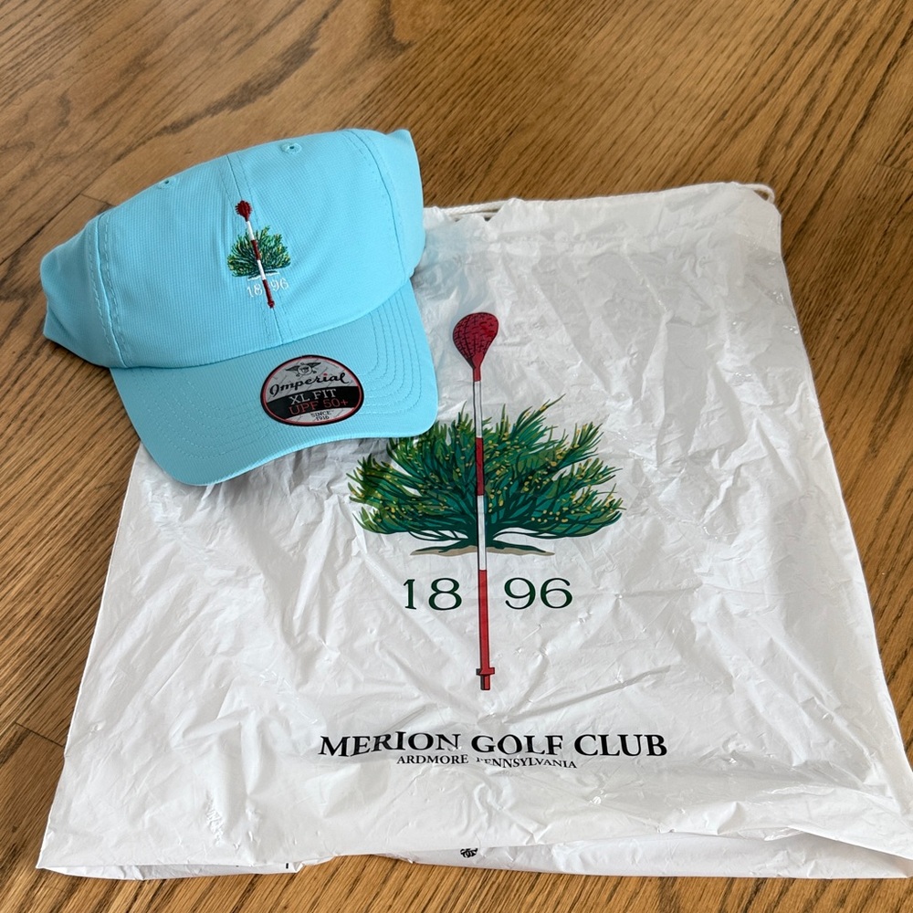 NWT Merion Golf Clun baseball cap